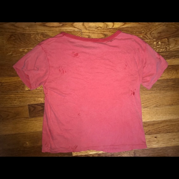 PacSun Yeezy Cut Up Malibu Crop Tee - Picture 3 of 3